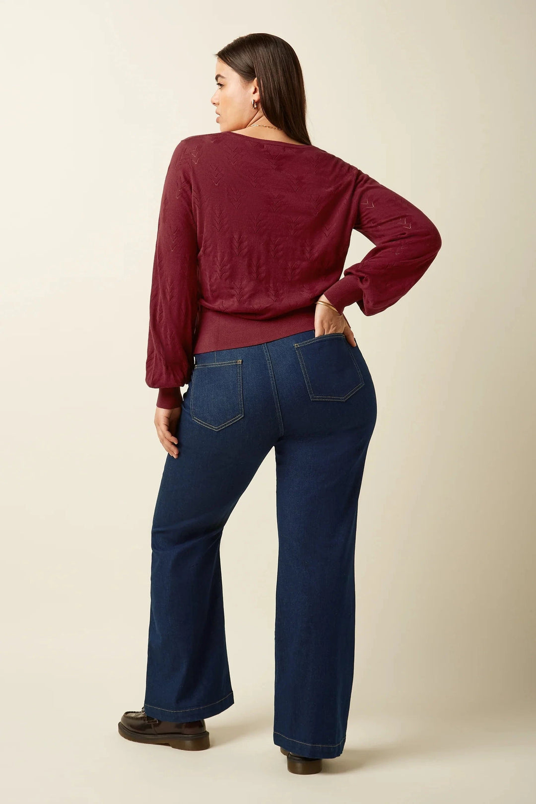 King Louie gensere Bell club genser - Cabernet Red