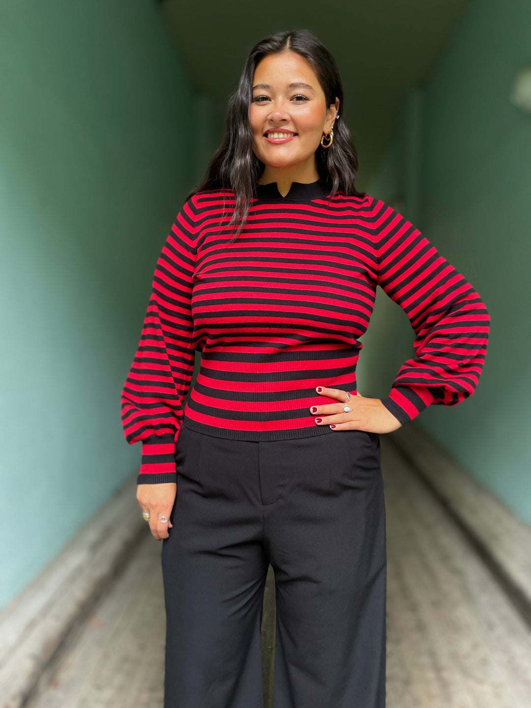 King Louie gensere Flavia Berry genser - Chili Red