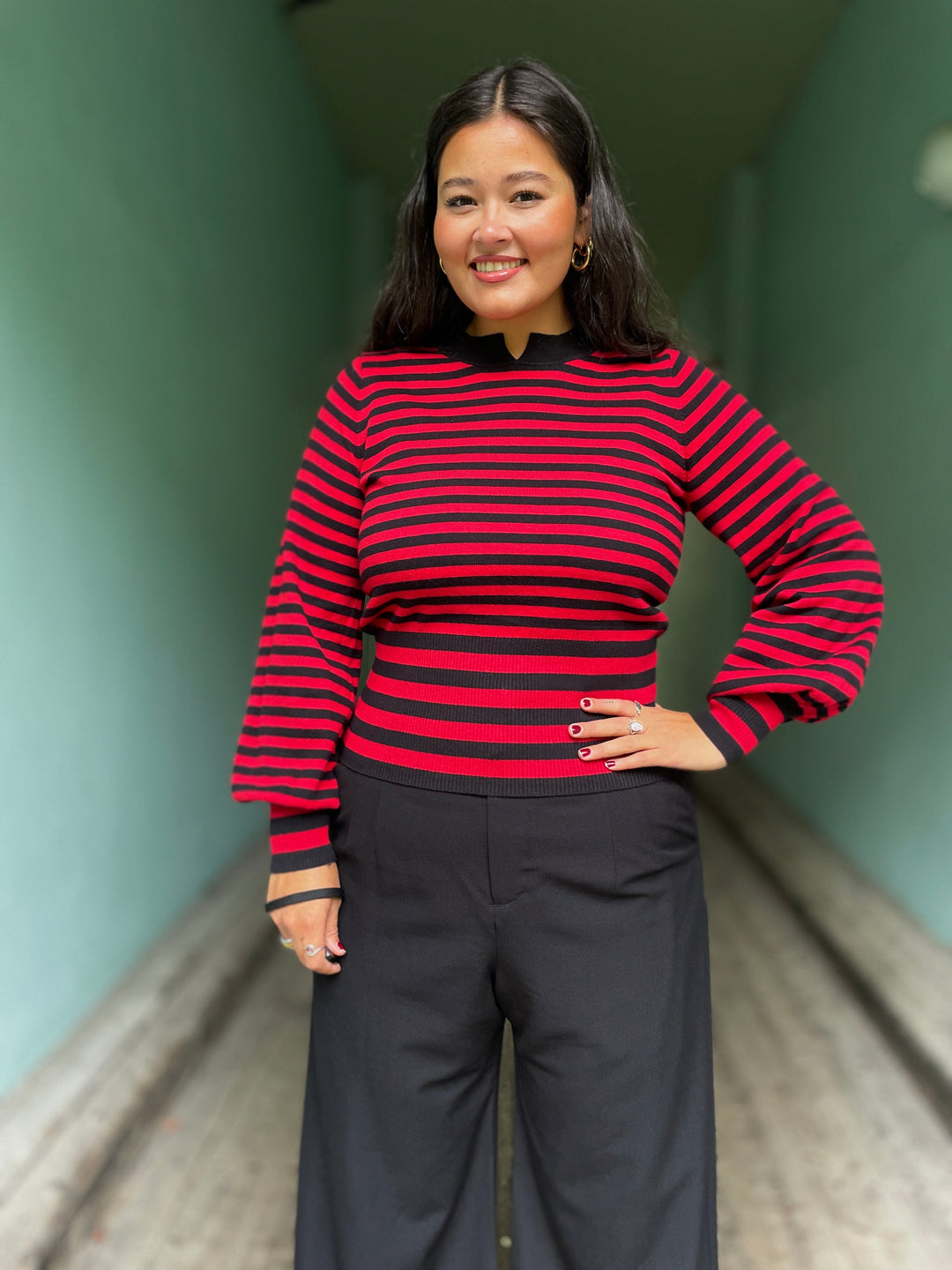 King Louie gensere Flavia Berry genser - Chili Red