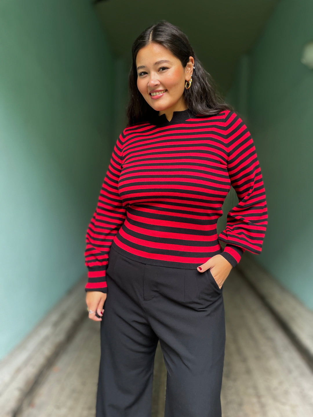 King Louie gensere Flavia Berry genser - Chili Red