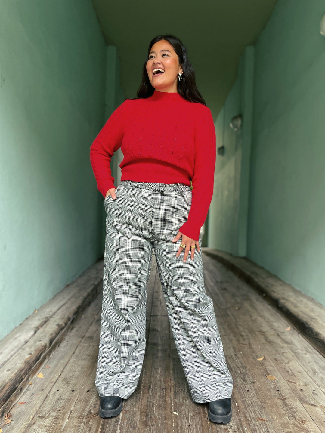 King Louie gensere Nilde Leon genser - Fiery Red