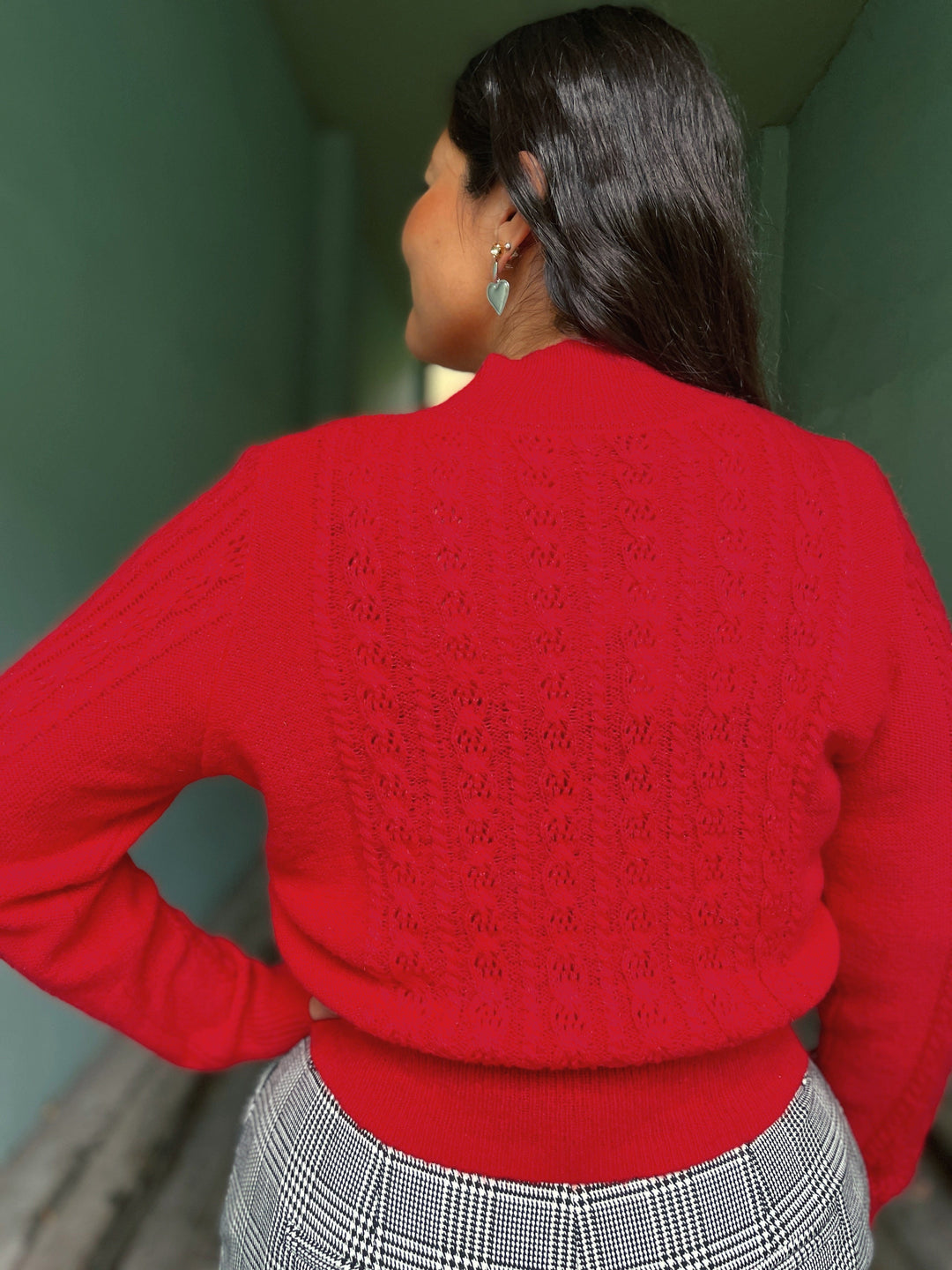 King Louie gensere Nilde Leon genser - Fiery Red