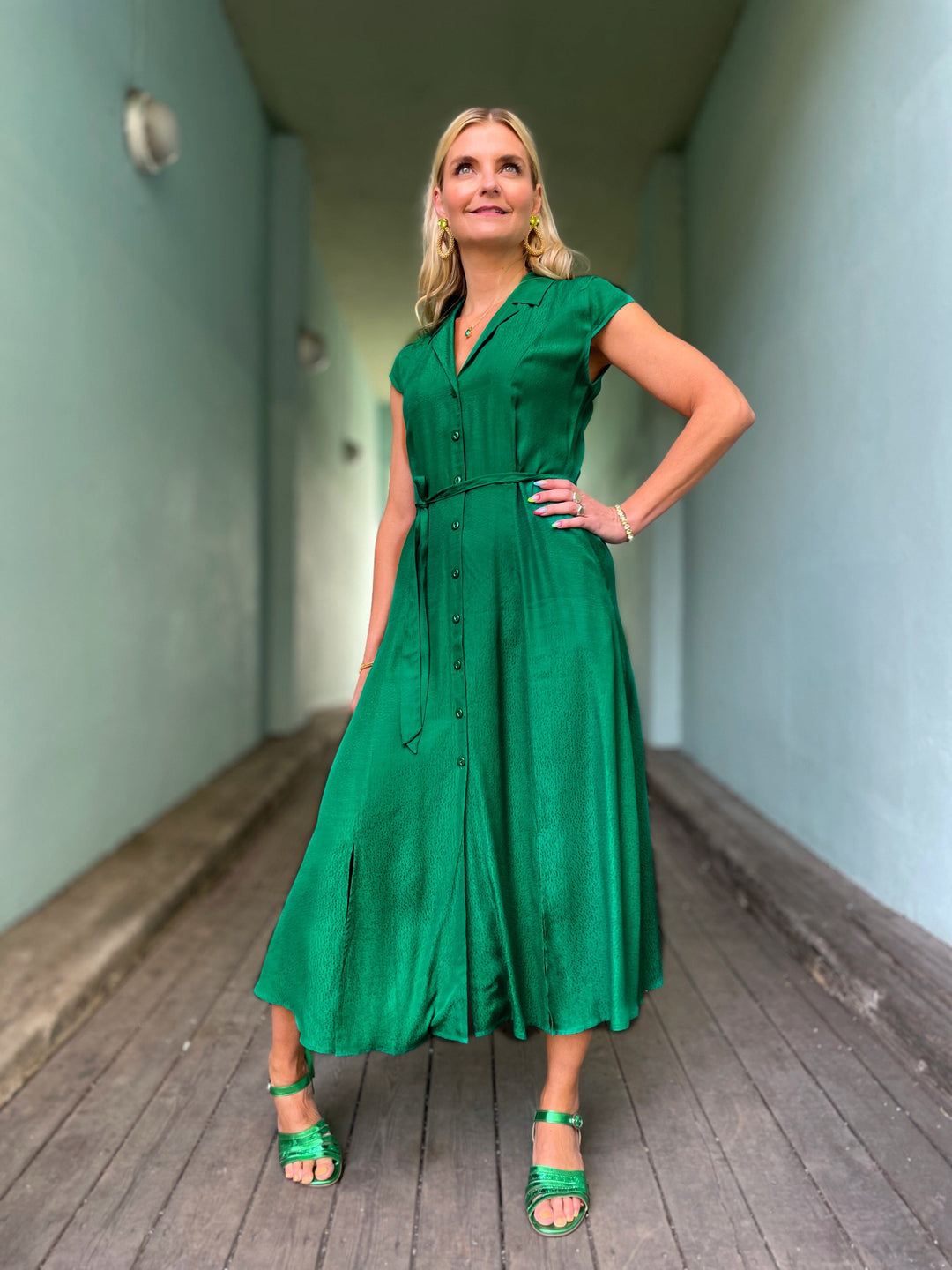 King Louie kjoler Violante Saxon kjole