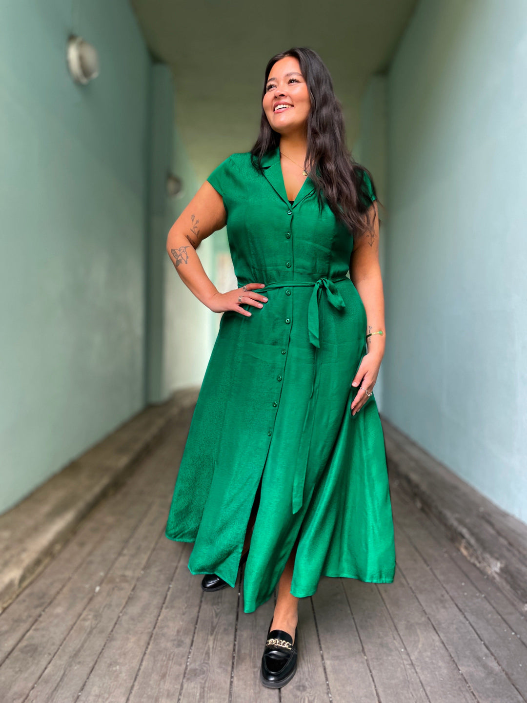 King Louie kjoler Violante Saxon kjole