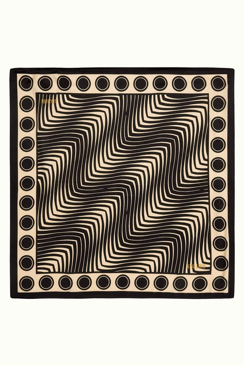 King Louie Skjerf Satengskjerf Cleo