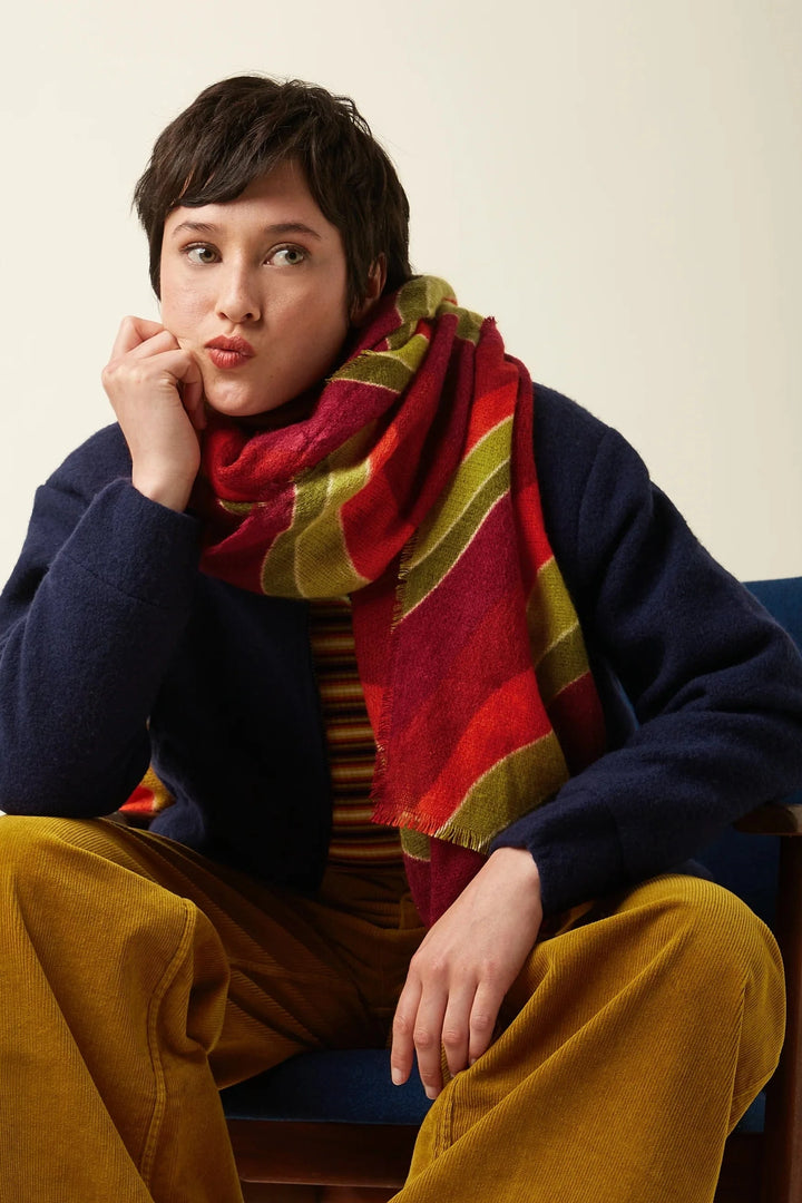 King Louie Skjerf Skjerf Razzle - Rio Red