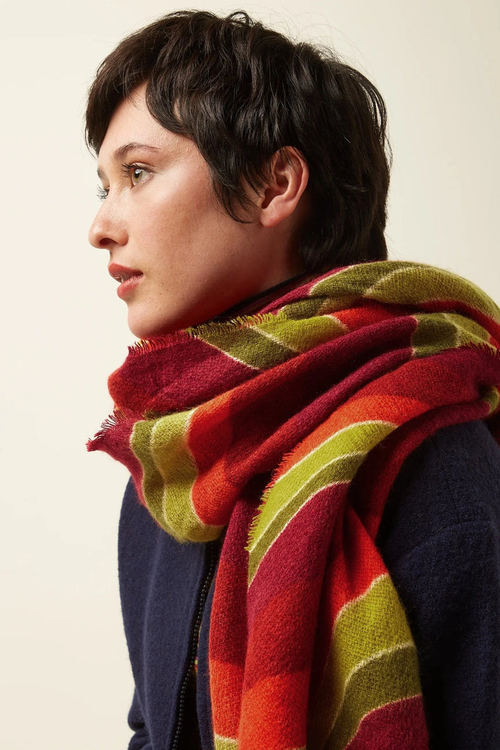 King Louie Skjerf Skjerf Razzle - Rio Red