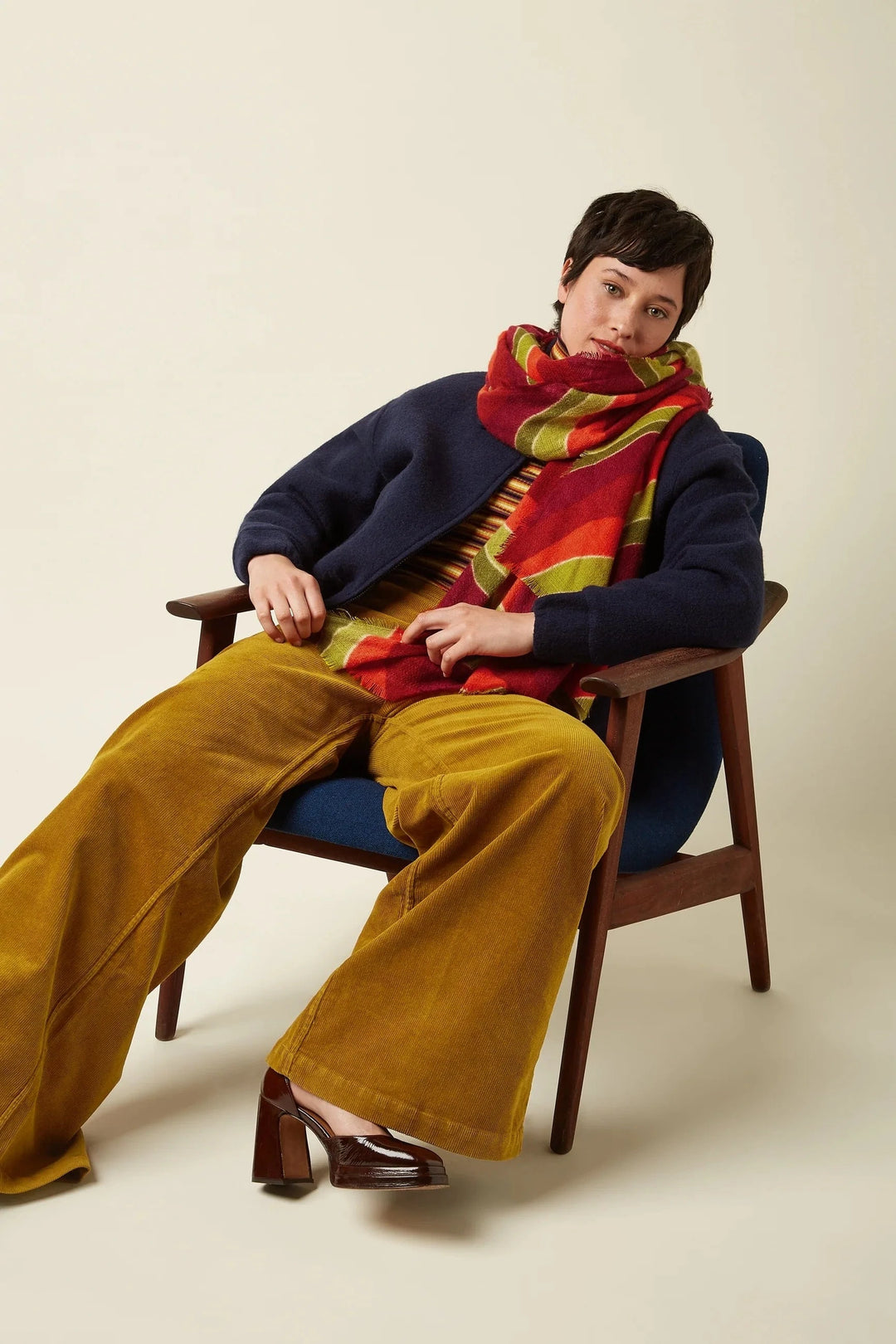 King Louie Skjerf Skjerf Razzle - Rio Red