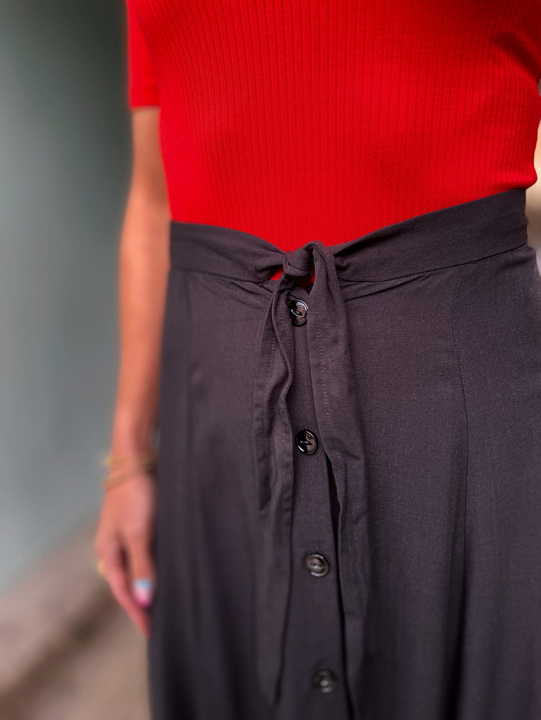 King Louie skjørt Judy Atomic Midi skjørt - svart