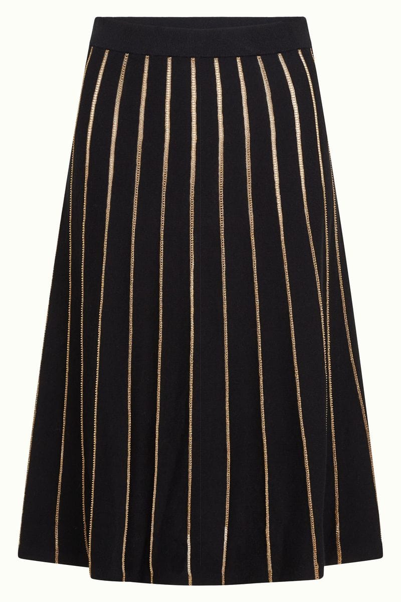 King Louie skjørt Knit Plume skjørt - svart