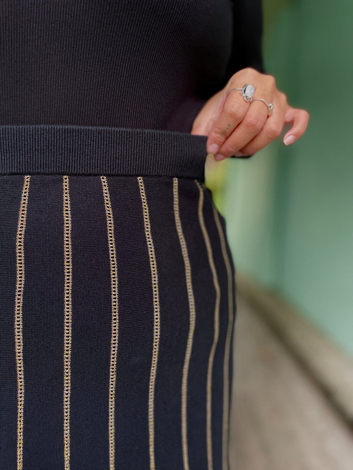 King Louie skjørt Knit Plume skjørt - svart