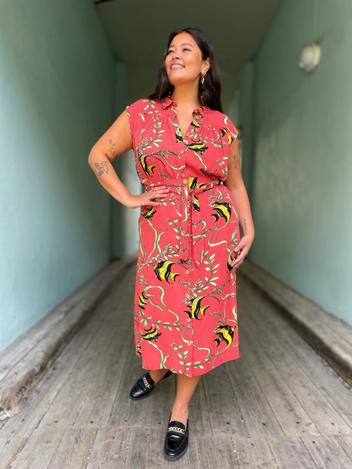 King Louie skjørt Lola Button Orne skjørt