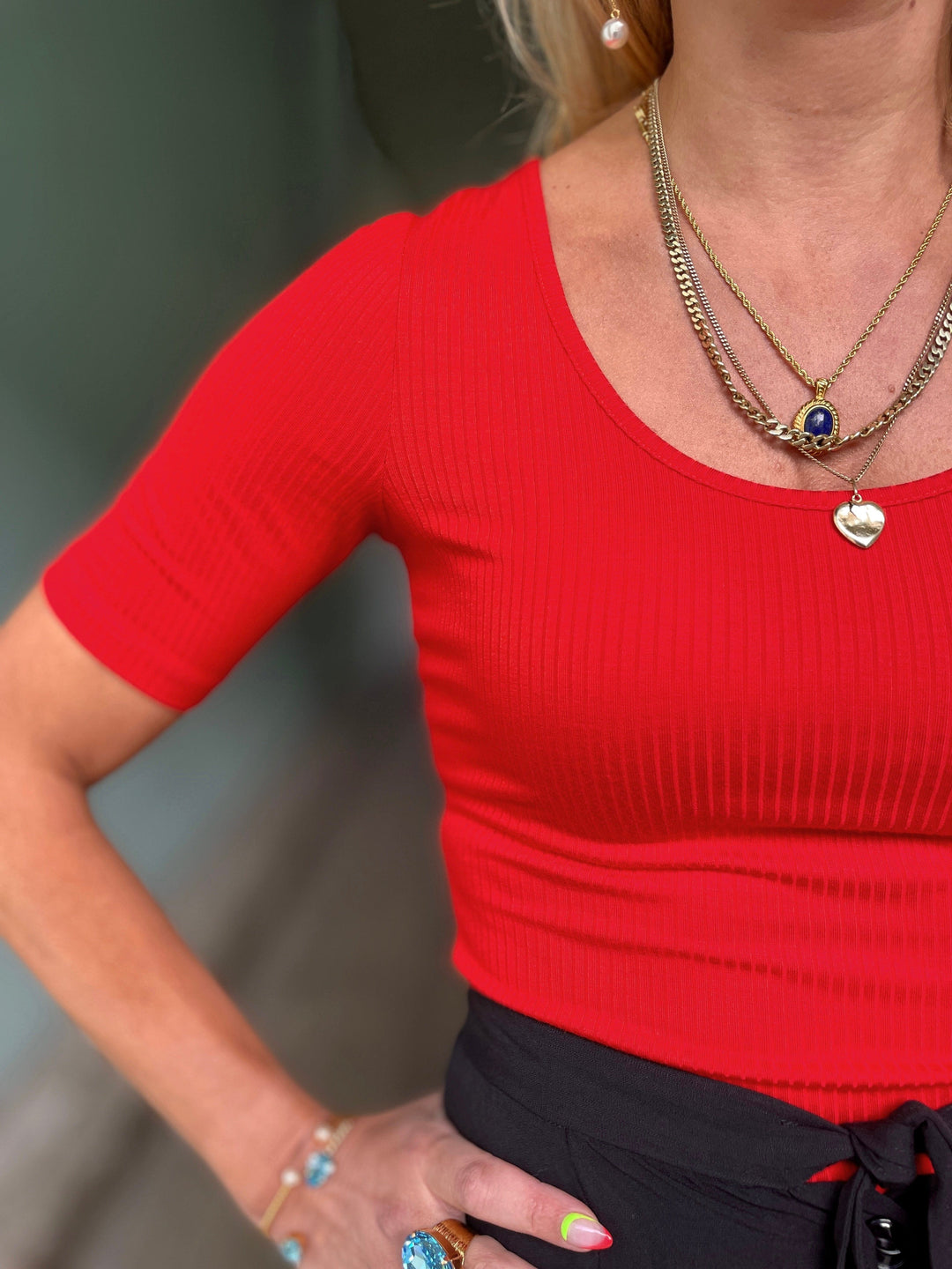 King Louie Topper Carice topp - spicy orange