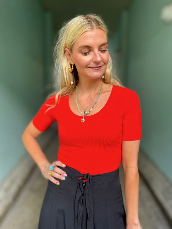 King Louie Topper Carice topp - spicy orange