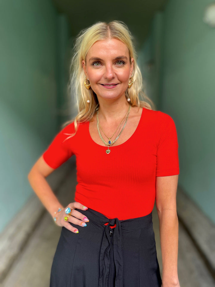 King Louie Topper Carice topp - spicy orange