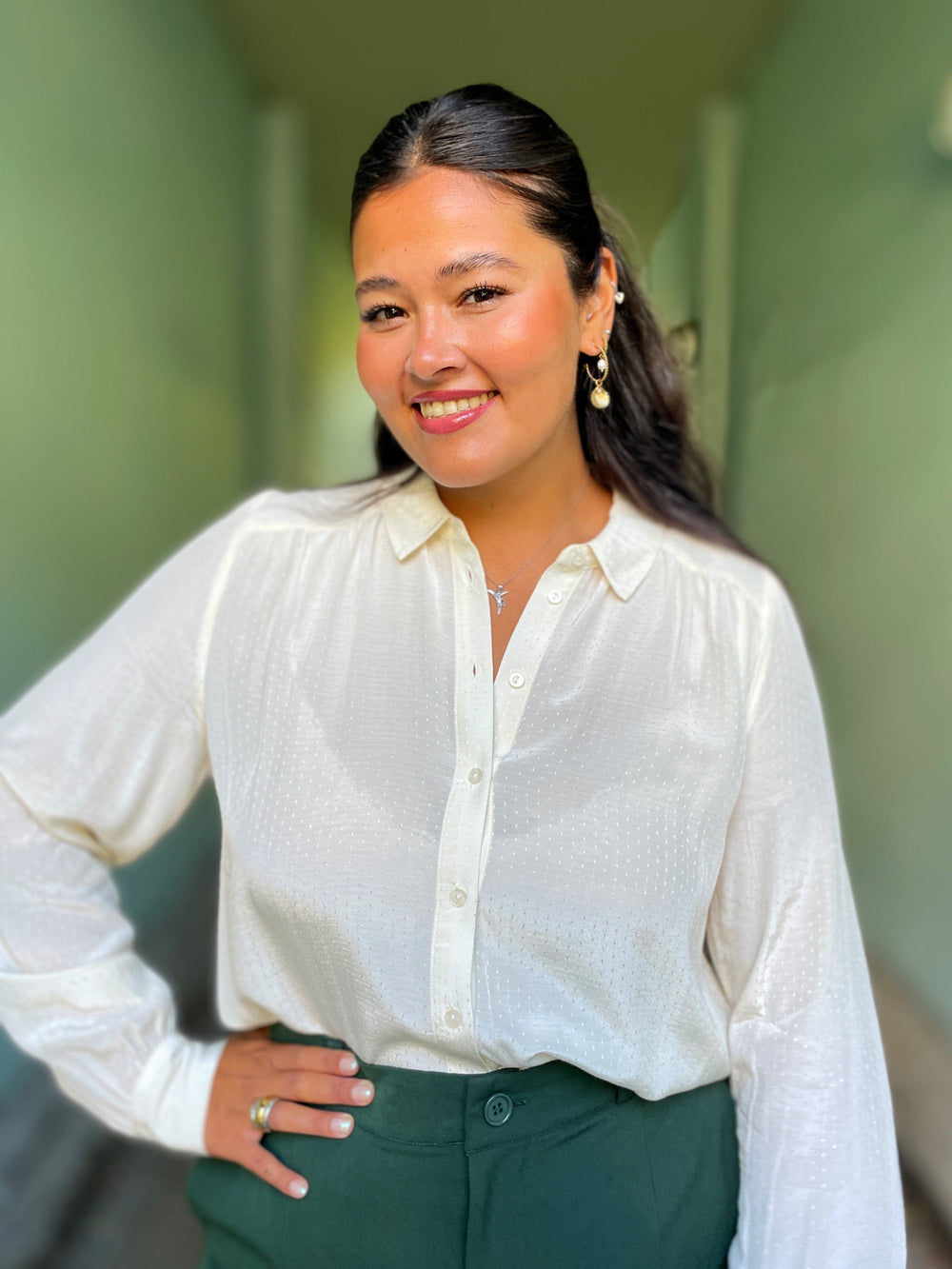 King Louie Topper Carina Bluse Sista