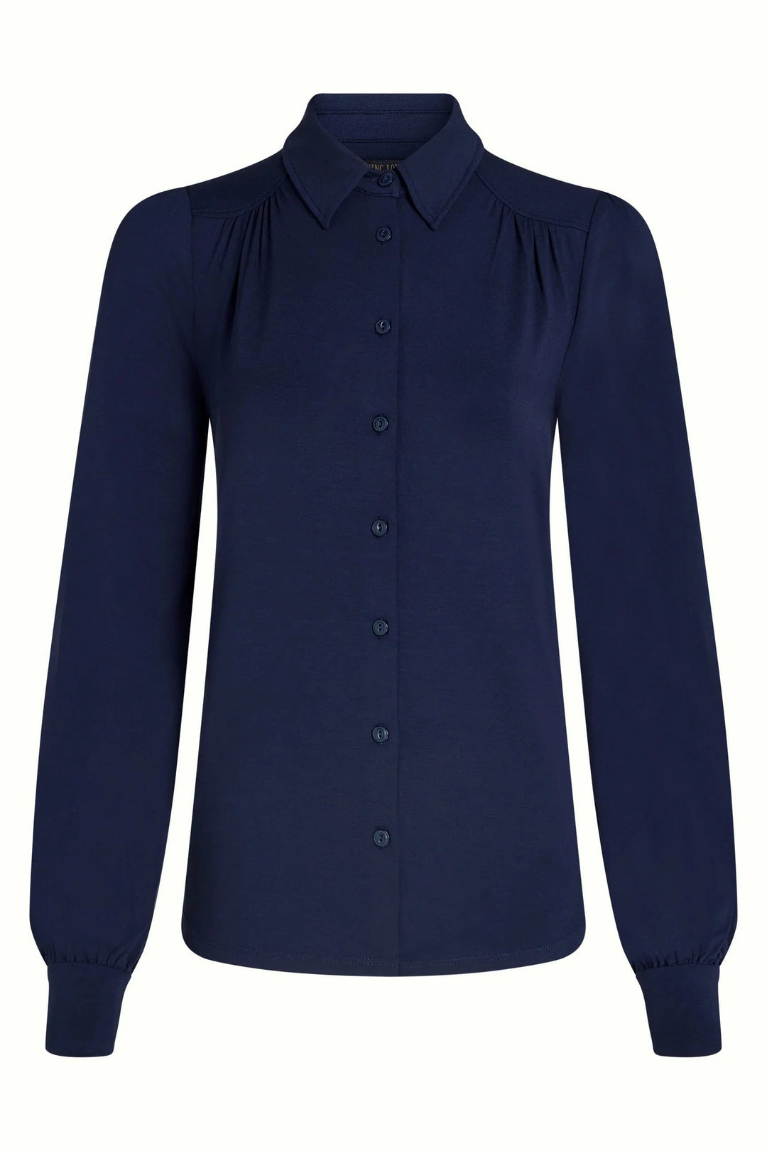 King Louie Topper Carina viskose light bluse - mørk blå