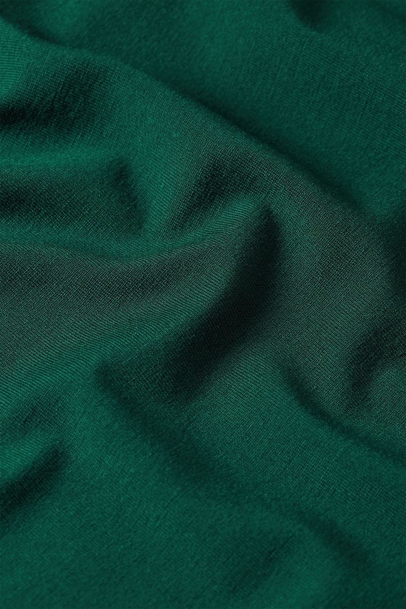 King Louie Topper Carina viskose light bluse - mørk grønn