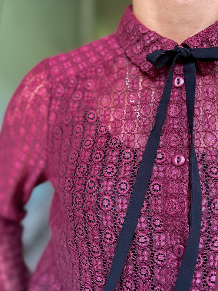 King Louie Topper Elia Branco bluse