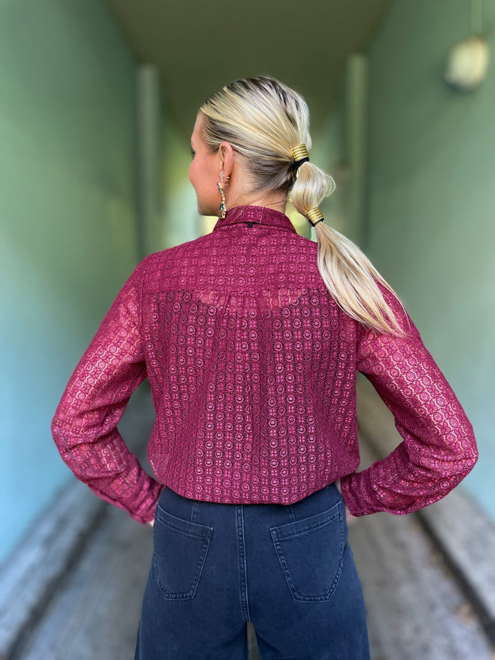 King Louie Topper Elia Branco bluse