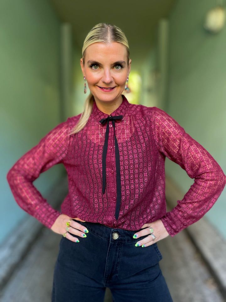 King Louie Topper Elia Branco bluse