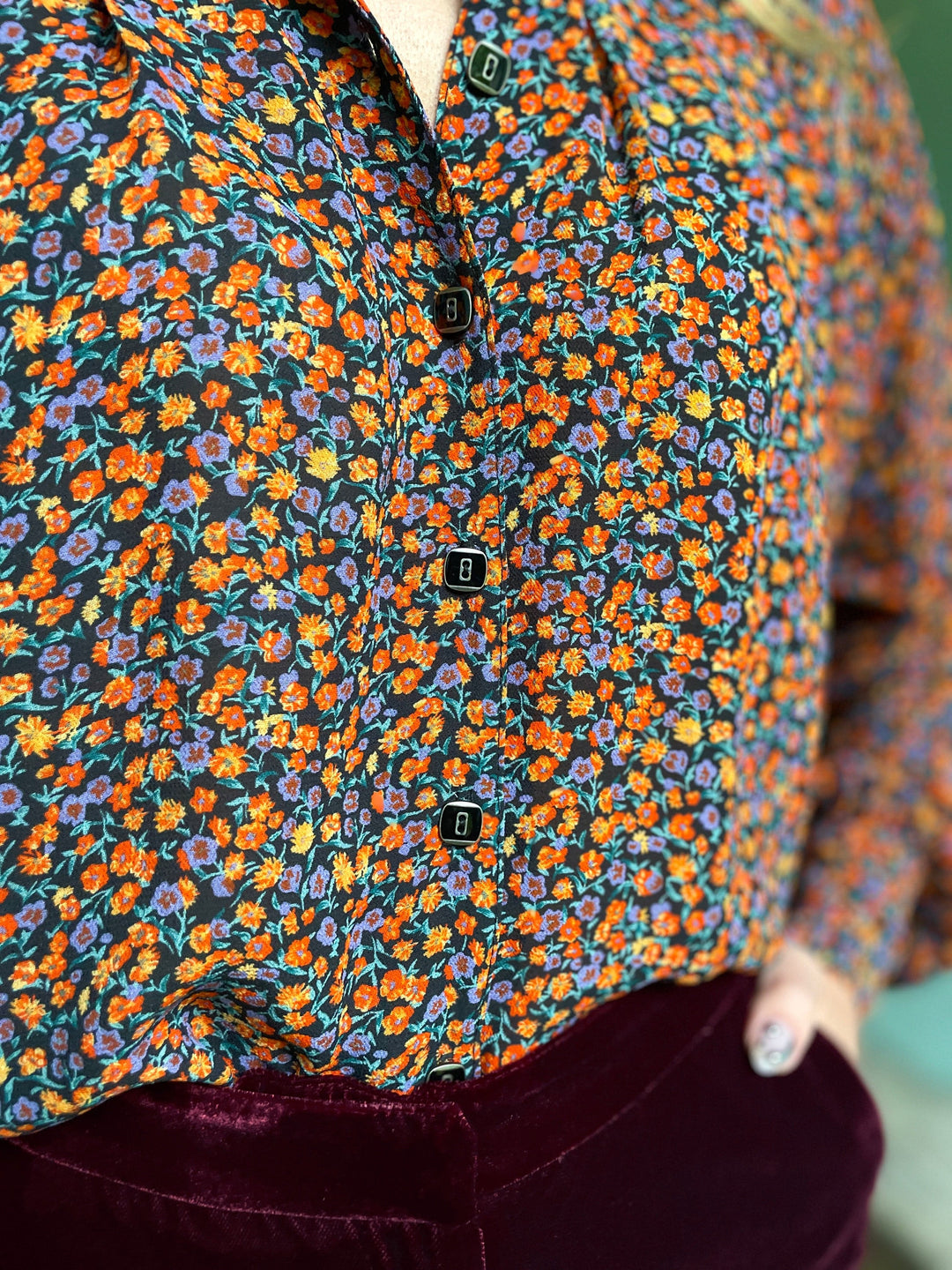 King Louie Topper Leila Peppy bluse