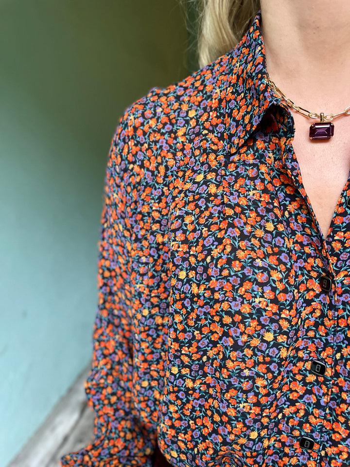 King Louie Topper Leila Peppy bluse