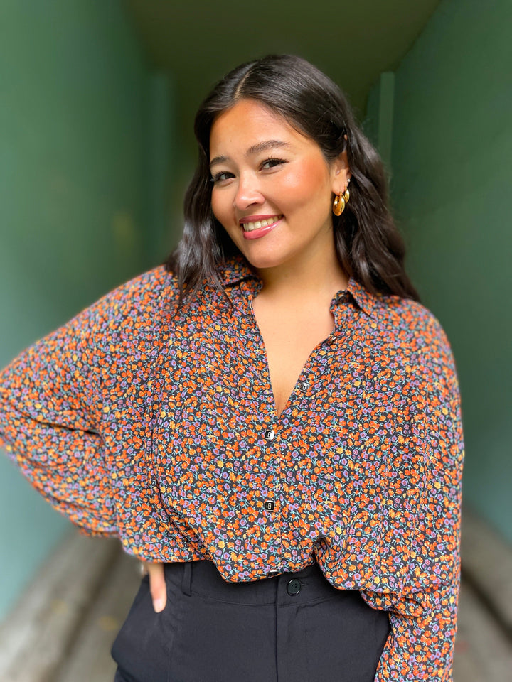 King Louie Topper Leila Peppy bluse