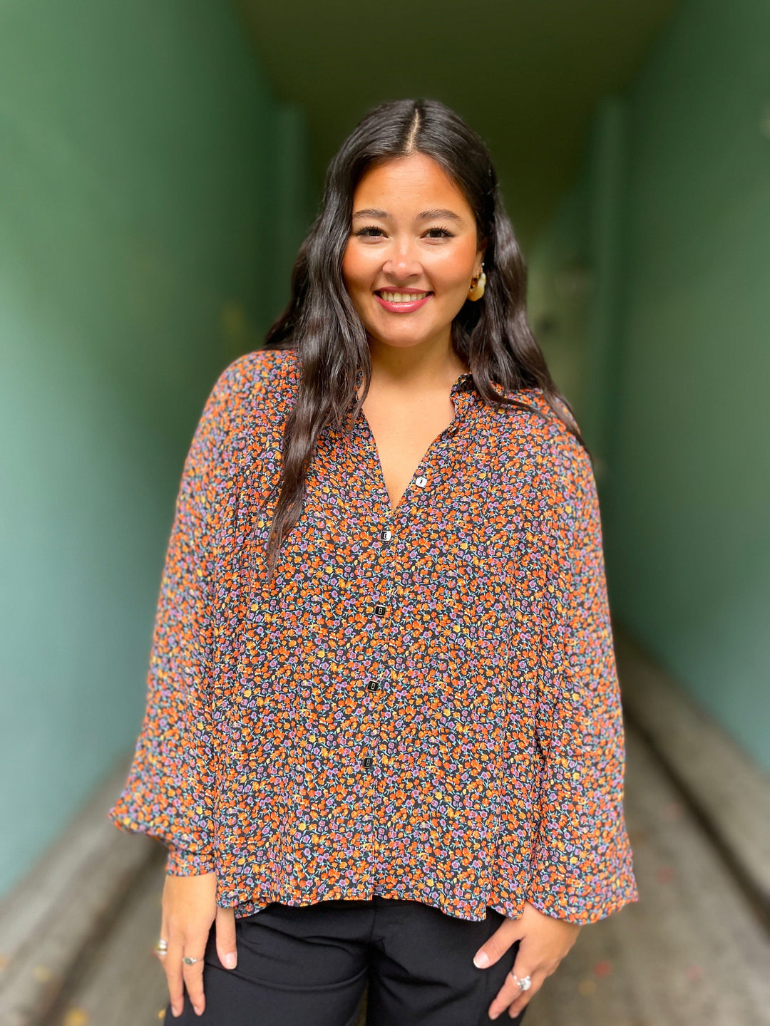 King Louie Topper Leila Peppy bluse