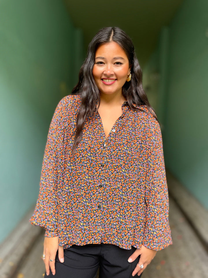 King Louie Topper Leila Peppy bluse