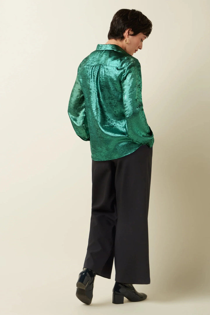 King Louie Topper Maisie Blouse Flambe