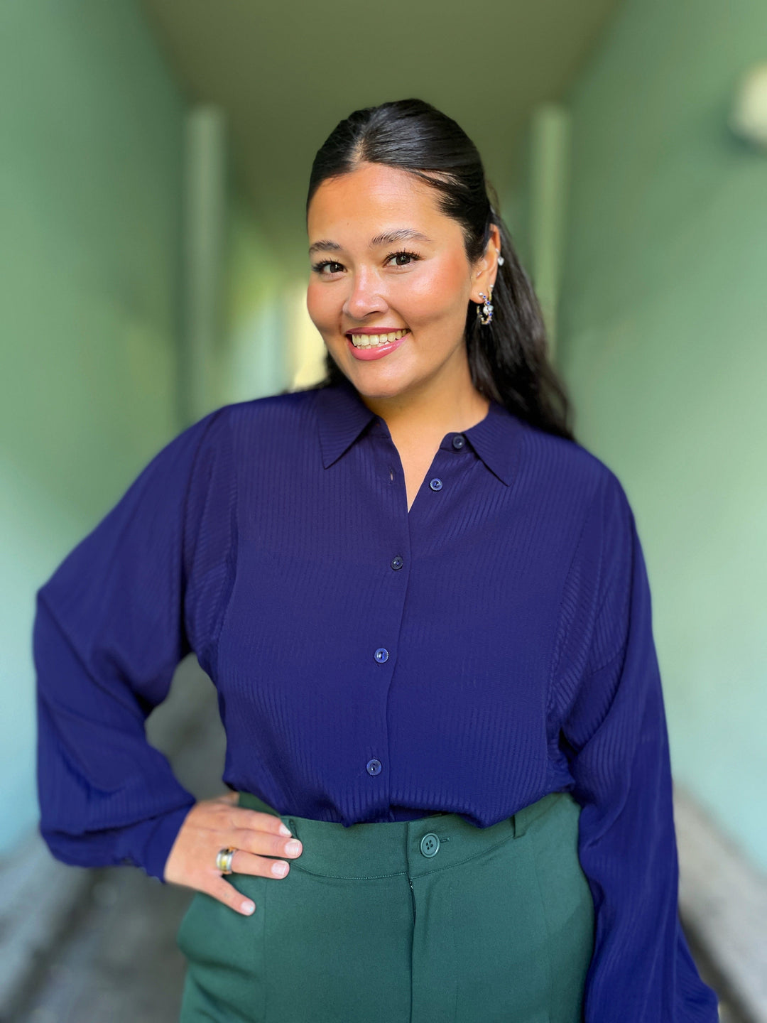 King Louie Topper Marisa Bluse - Allegra