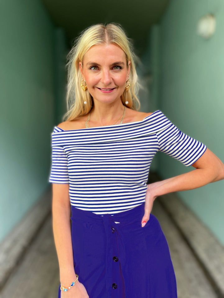 King Louie Topper Nives Mariniere Stripe topp