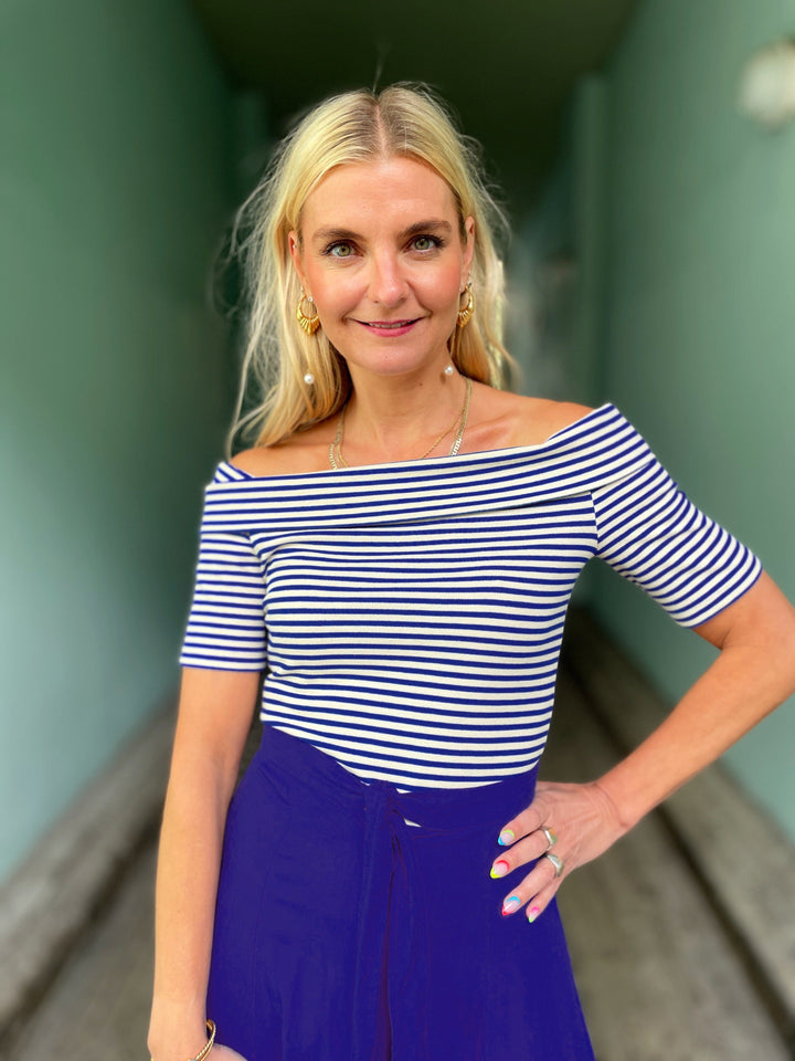 King Louie Topper Nives Mariniere Stripe topp