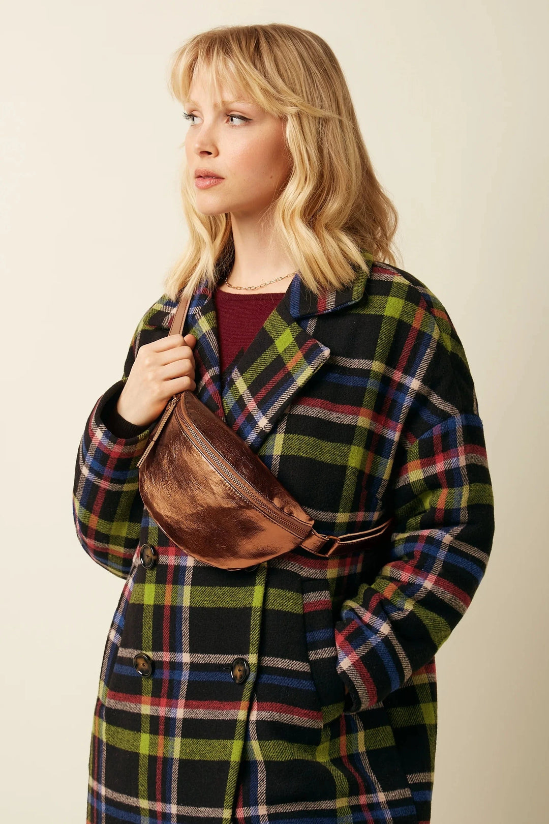 King Louie vesker Rumpetaske Shine - Bronze Brown