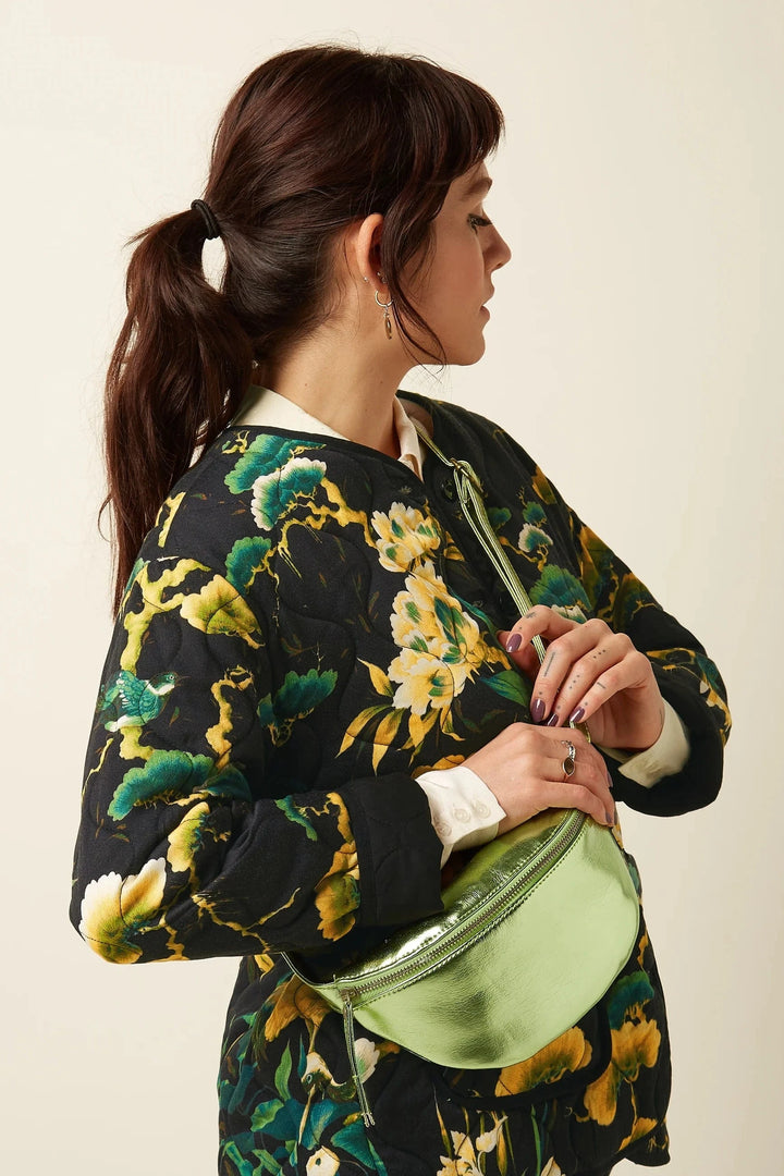 King Louie vesker Rumpetaske Shine - Sparkle Green