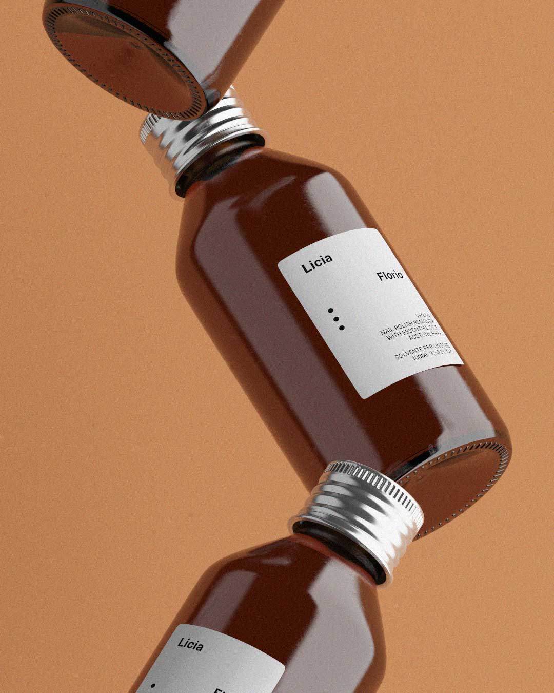 Liciaflorio Neglelakk Giftfri neglelakkfjerner