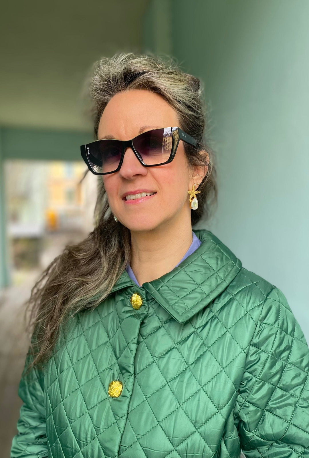 Otra Eyewear solbriller Solbriller Belle - svart