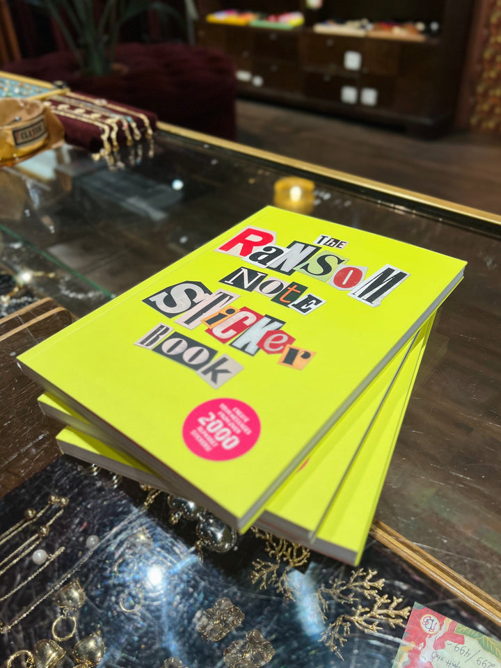 Papirvarer bøker The Ransom Note Sticker Book: Thousands of Letters for Your Anonymous Messages