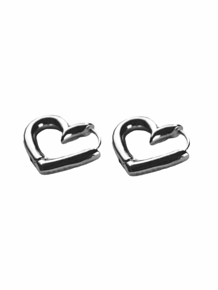 Pico øredobber Cupid hoops øredobber - sølv