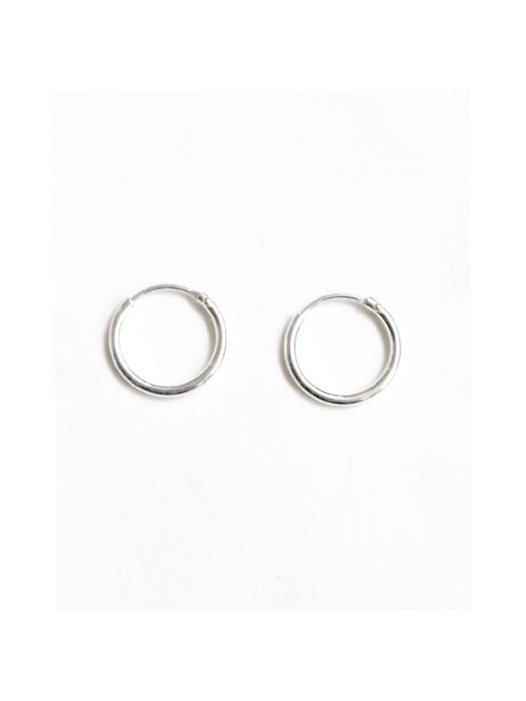 Pico øredobber Mini Creol øreringer - sølv