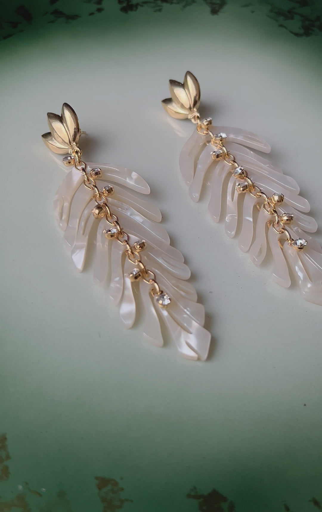 Cavallo øredobber - kremhvit