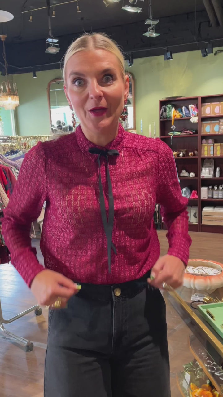 Hårpynt - tre lags cuff - gull