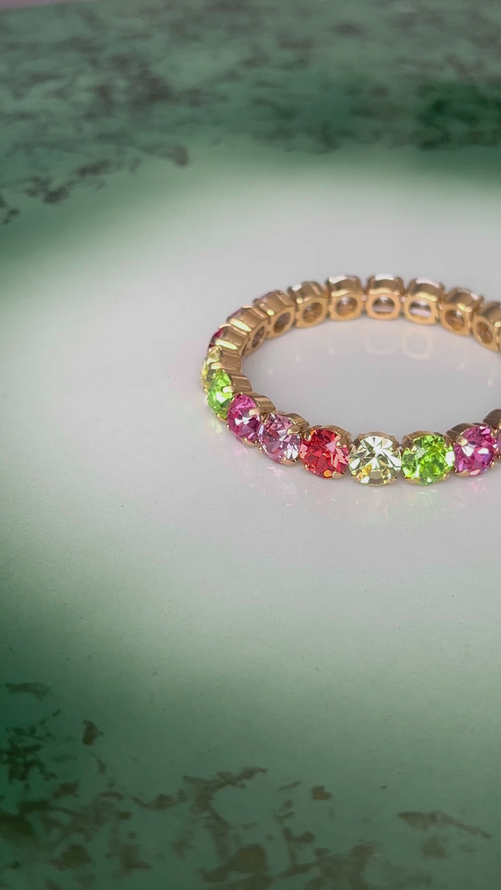 Gia Stud bracelet - tropicana combo