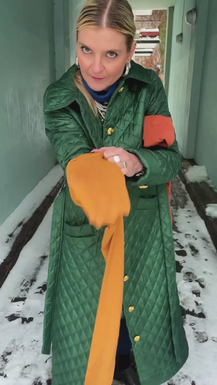 Strømpebukse April22 - Oker gul 80 den