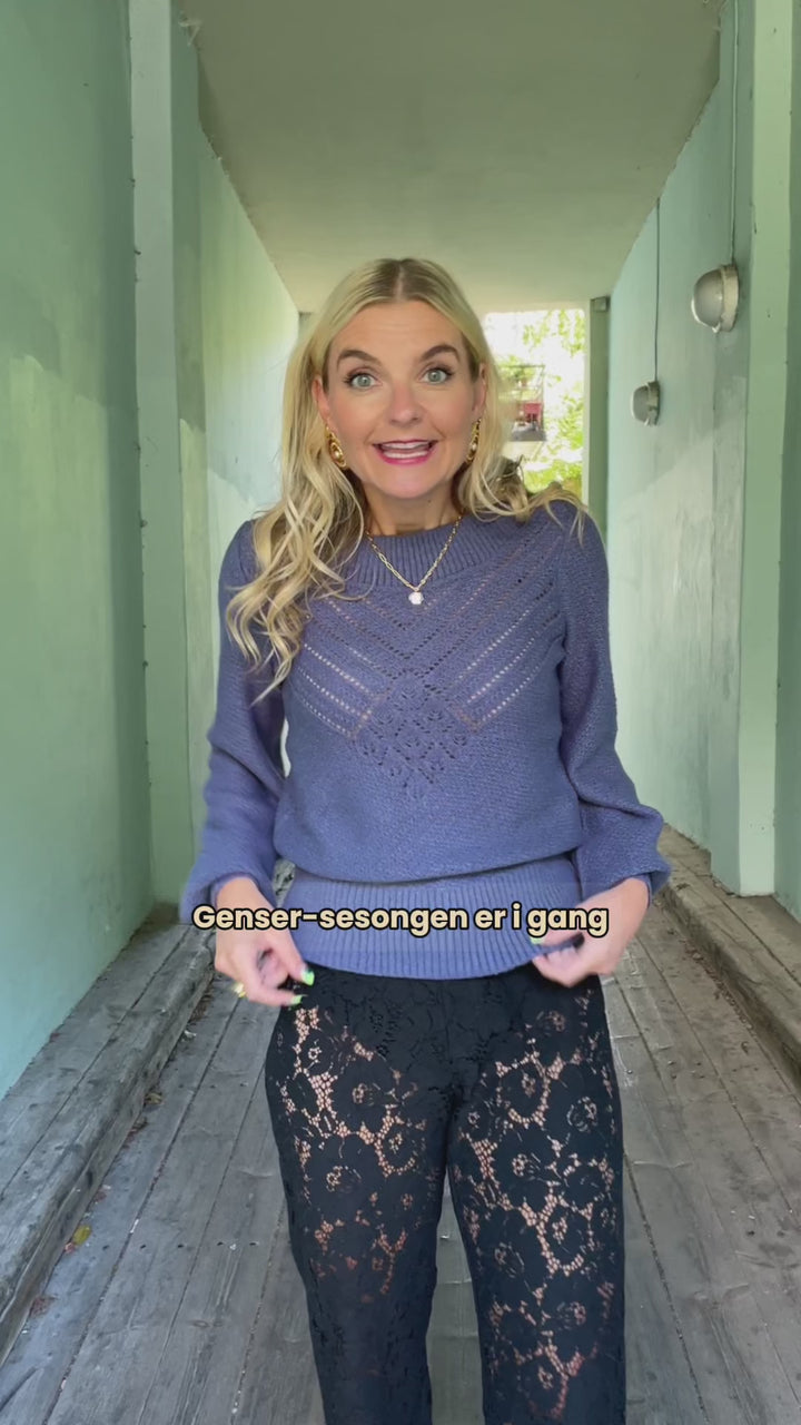 Erin Farfalle genser