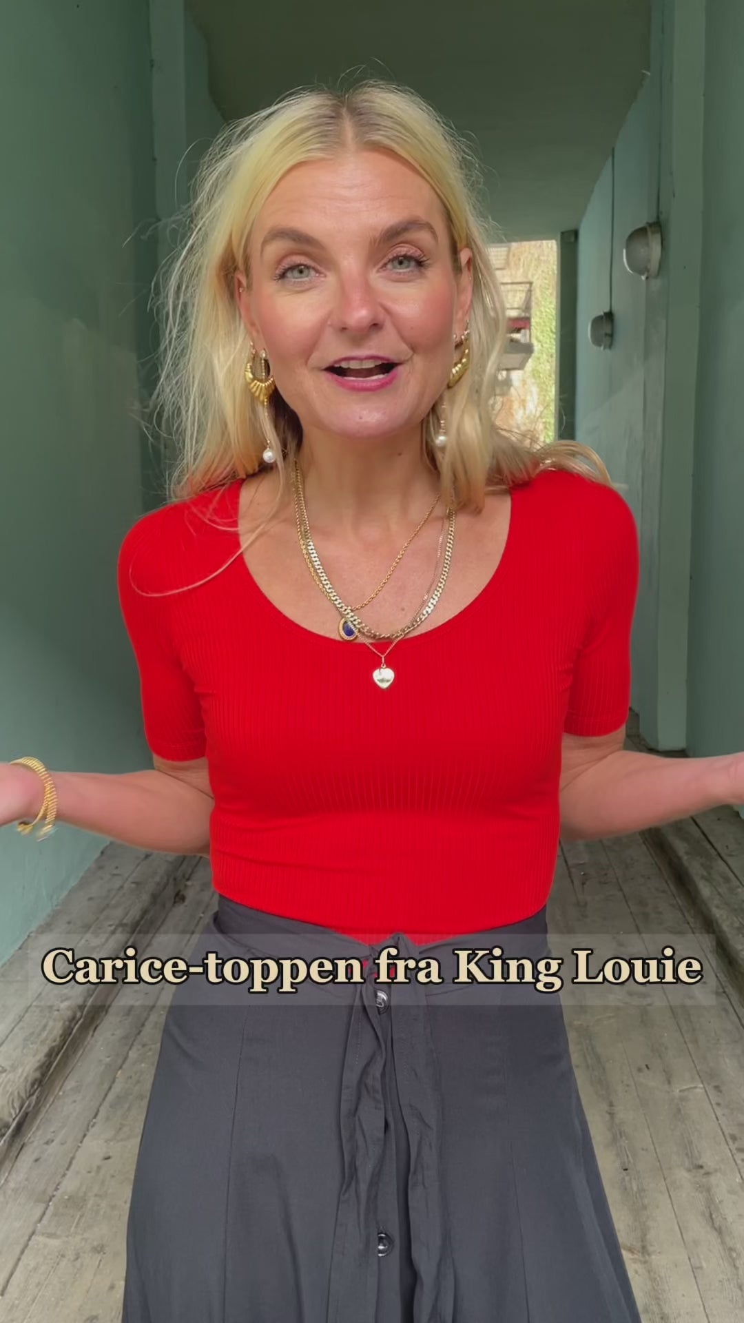 Carice topp - spicy orange