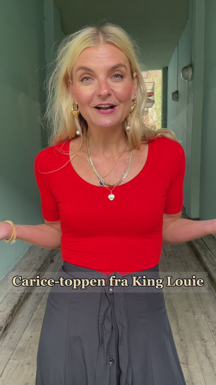 Carice topp - spicy orange