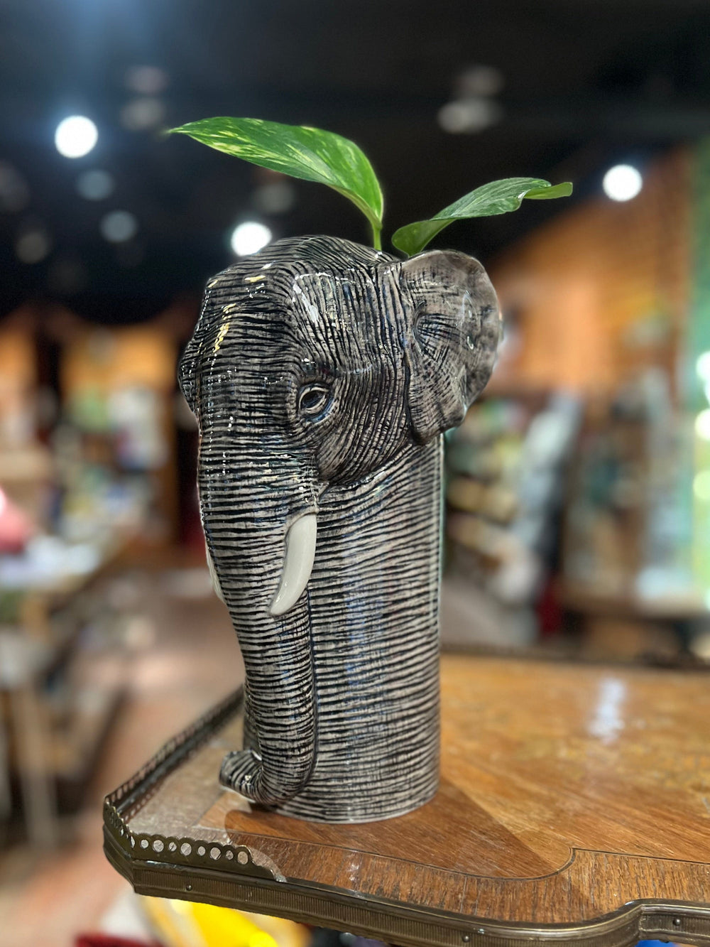 Quail Ceramics interiør Vase - Elefant