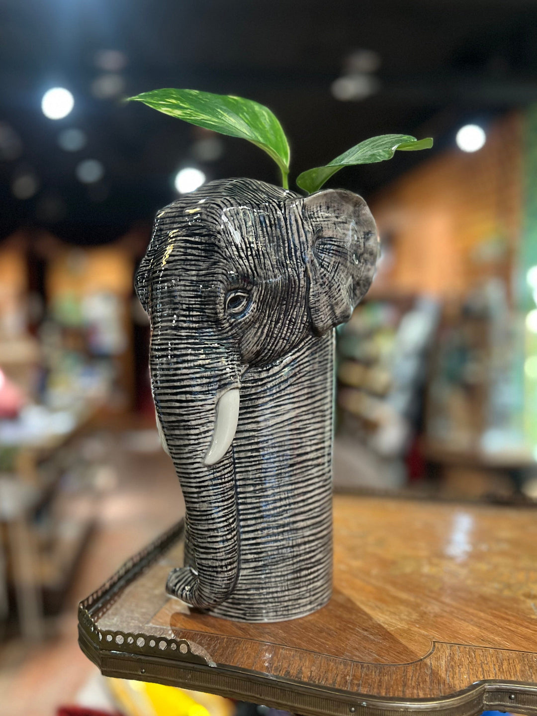 Quail Ceramics interiør Vase - Elefant